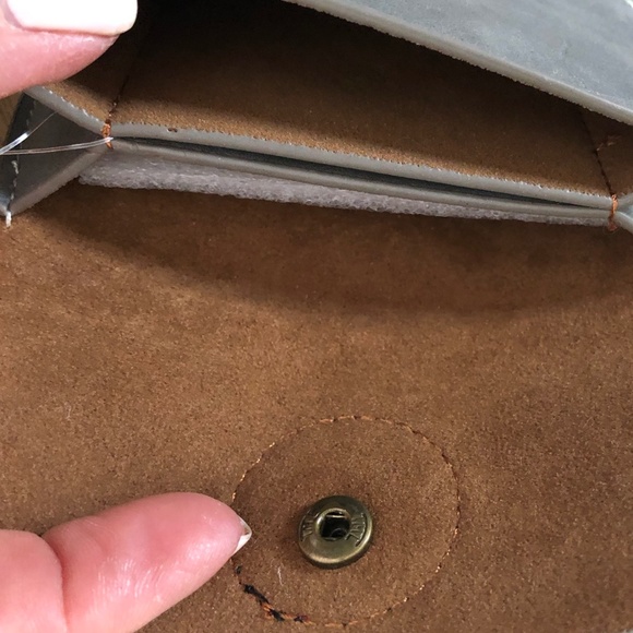 *NWT*  I ❤️AUS Kangaroo Australia Small Gray Leather Wallet - Picture 5 of 10